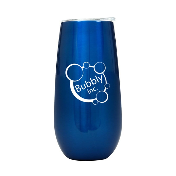 Add Your Logo: Cheers to You Champagne Flute