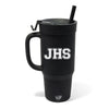 Add Your Logo: Silipint 32 oz Silicone Straw Tumbler with Handle