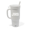 Add Your Logo: Silipint 32 oz Silicone Straw Tumbler with Handle
