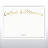 Foil Certificate Paper - Certificate of Achievement