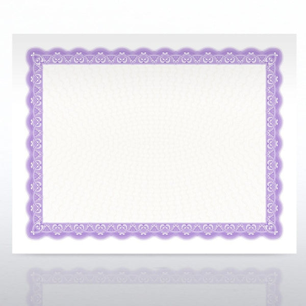 Official Certificate Paper - 100pk