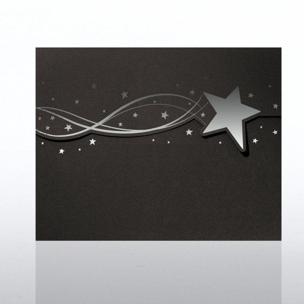 Magic Star Foil Certificate Folder