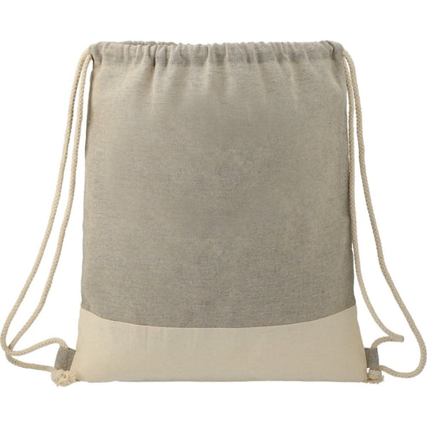 Add Your Logo: Recycled Drawstring Bag