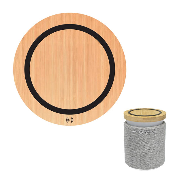 Add Your Logo: Ultra Sound Speaker & Wireless Charger