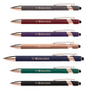 Add Your Logo: Ellipse Softy Rose Gold Stylus Pen