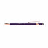 Add Your Logo: Ellipse Softy Rose Gold Stylus Pen