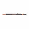 Add Your Logo: Ellipse Softy Rose Gold Stylus Pen