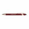 Add Your Logo: Ellipse Softy Rose Gold Stylus Pen