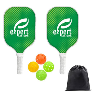 Add Your Logo: RallyPro Wooden Pickleball Set