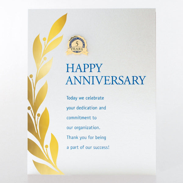 Character Pin - Happy Anniversary 1yr & 5yr