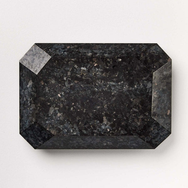 Solid as a Rock Rectangular Paperweight - BLACK