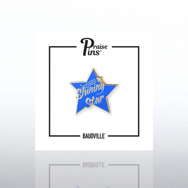 Lapel Pin - Shining Star Blue
