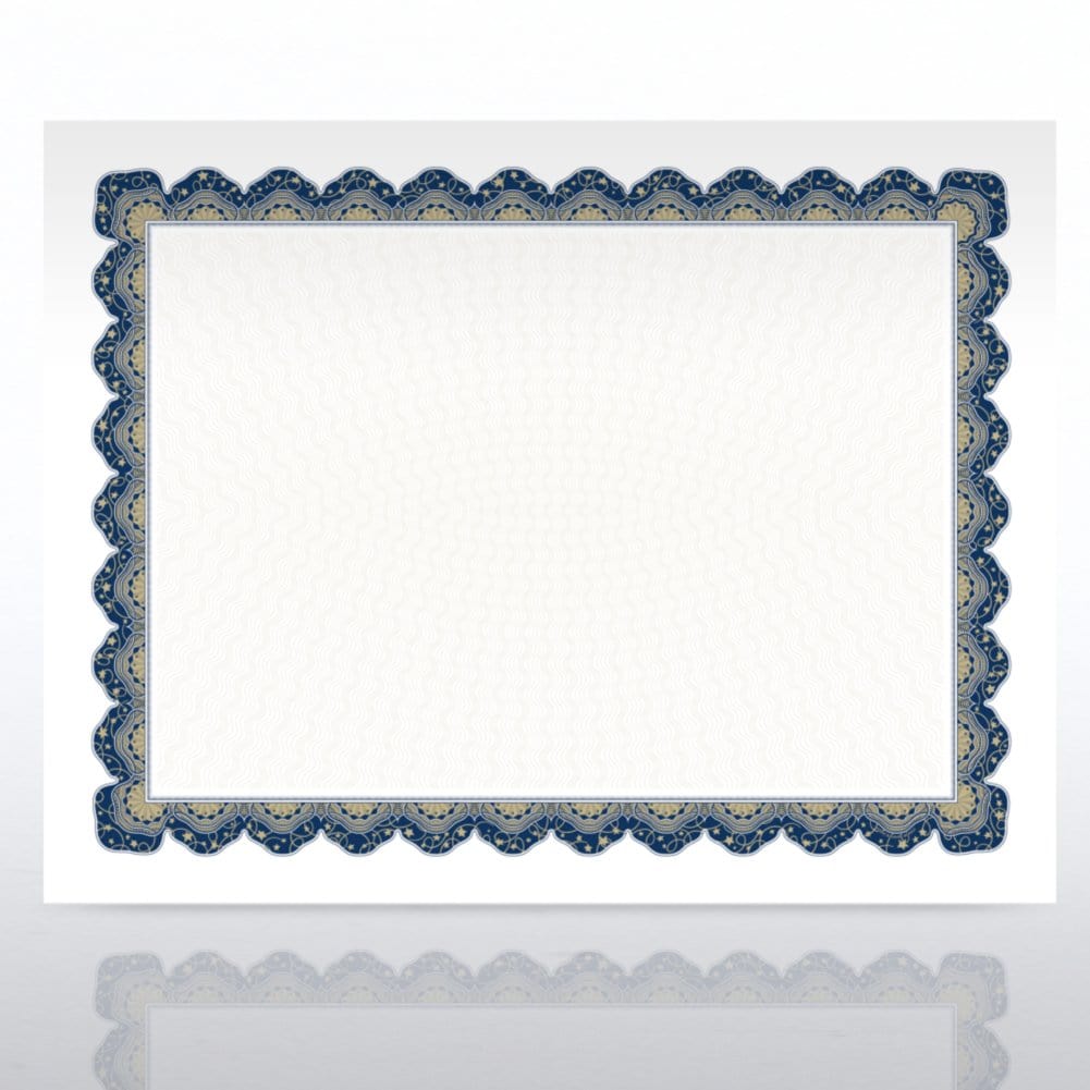 8RBA31 - Certificate Paper - Aspire - Royal Blue – Baudville 8rba31-certificate-paper-aspire-royal-blue-baudville