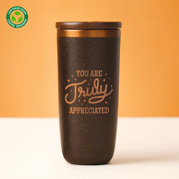 Cosmic Copper Coffee Tumbler - Truly Appreciated