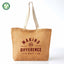 Simply Sustainable Jute Tote Bag - Making the Difference