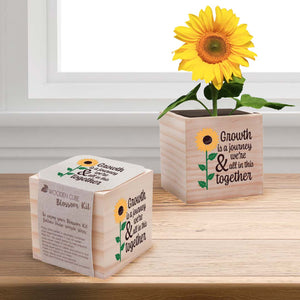 Growing Gratitude Plant Kit - Growth is a Journey Sunflower