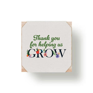 Growing Gratitude Plant Kit - Thank You Zinnia