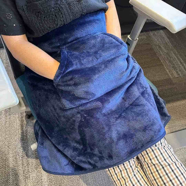 Workplace Sherpa Lap Blanket - Thanks for Being Awesome