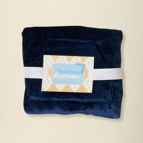 Workplace Sherpa Lap Blanket - Thanks for Being Awesome