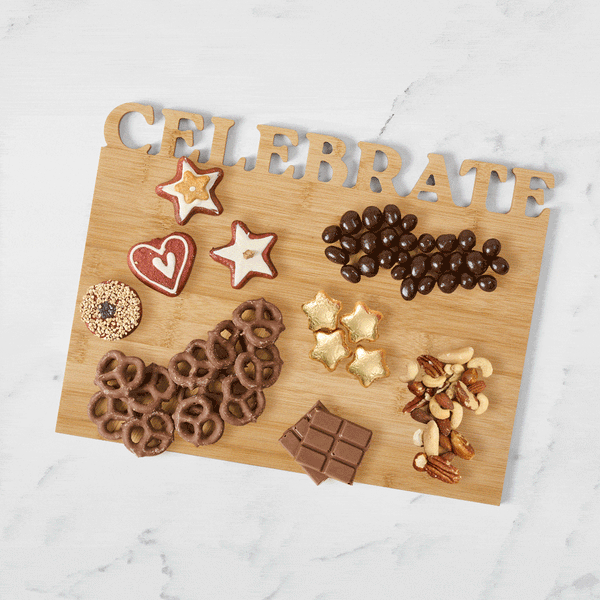 Custom: Celebration Serving Board - Celebrating You!