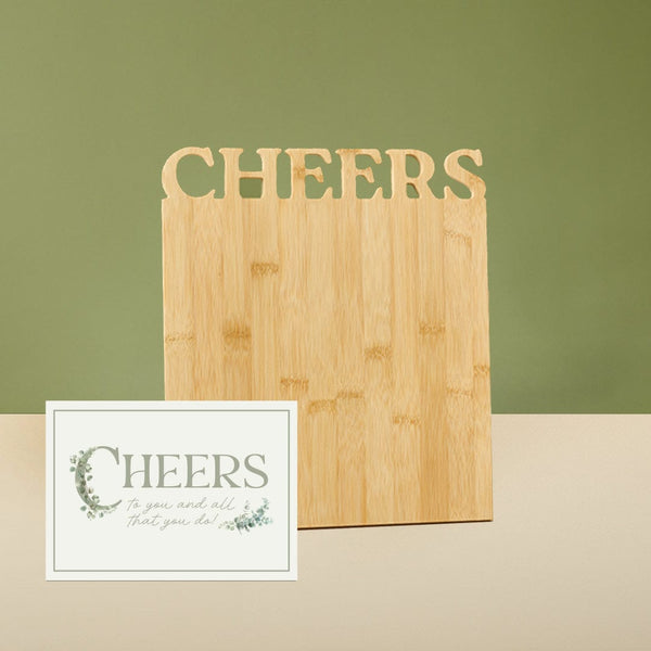 Custom: Celebration Serving Board - Cheers to You!