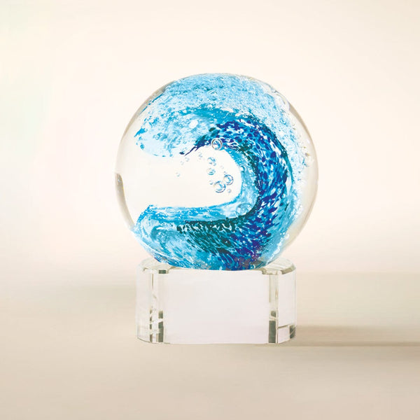 Oceanic Art Glass Trophies - Oval Base