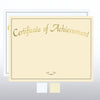 Foil Certificate Paper - Certificate of Achievement