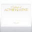 Foil-Stamped Certificate Paper - Certificate of Achievement - 50pk
