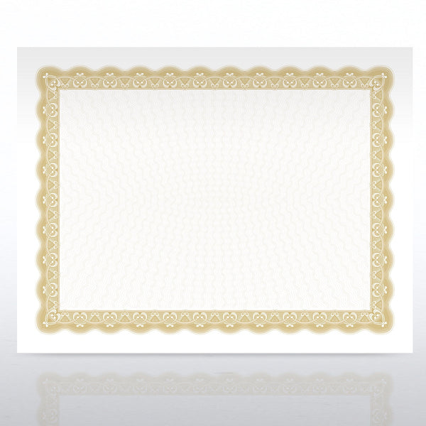 Official Certificate Paper - 100pk