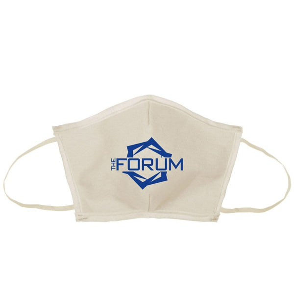 Add Your Logo: Natural Canvas Face Mask