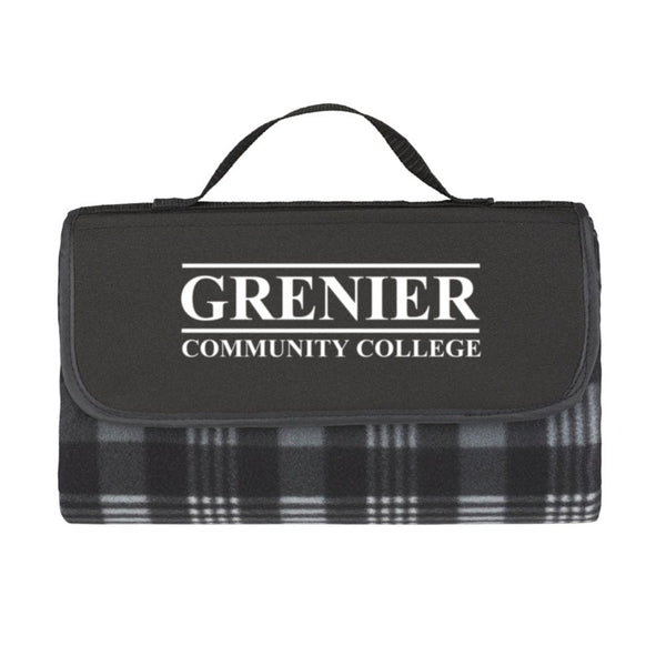 Add Your Logo: Plaid Fleece Blanket