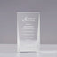 Acrylic Wedge Engraved Trophy - Medium