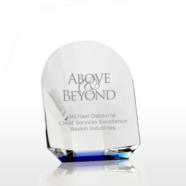 Bursting with Praise Petite Crystal Award