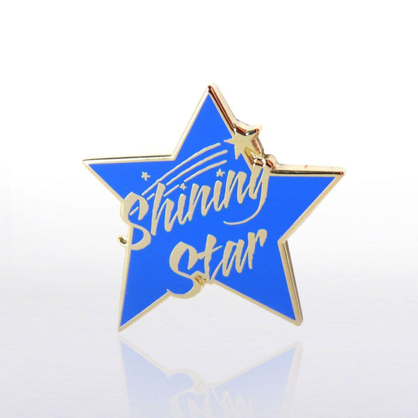 Lapel Pin - Shining Star Blue