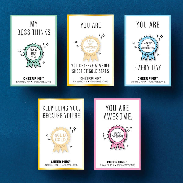 Cheer Pin Bundle - You Deserve a Ribbon