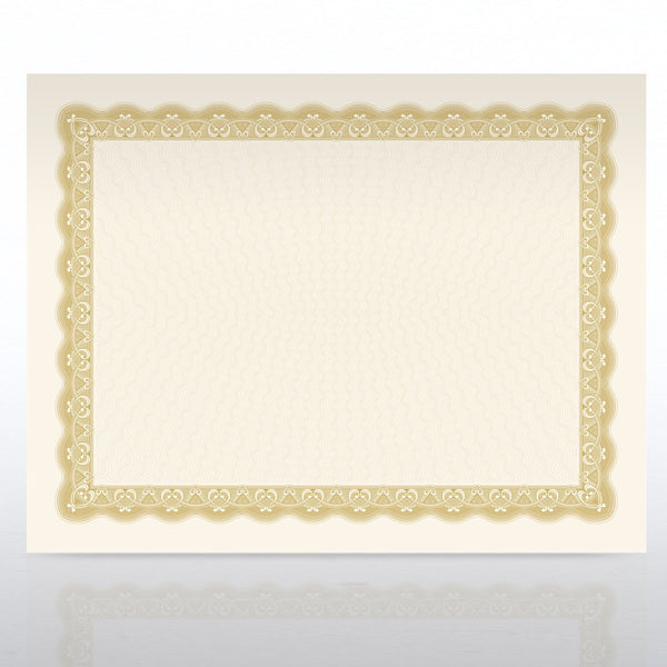 Official Certificate Paper - 100pk