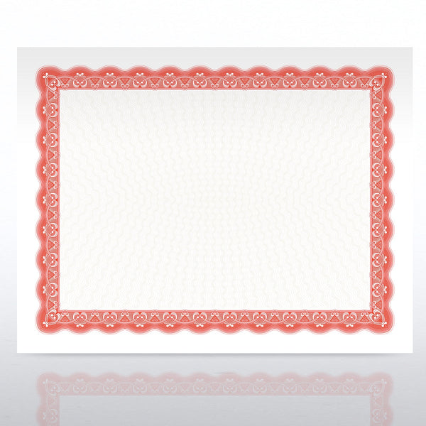 Official Certificate Paper - 100pk