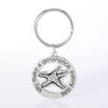 Nickel-Finish Key Chain - You Make a Difference Every Day