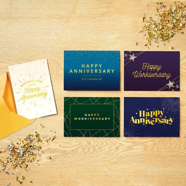 Workiversary Celebration Card Set