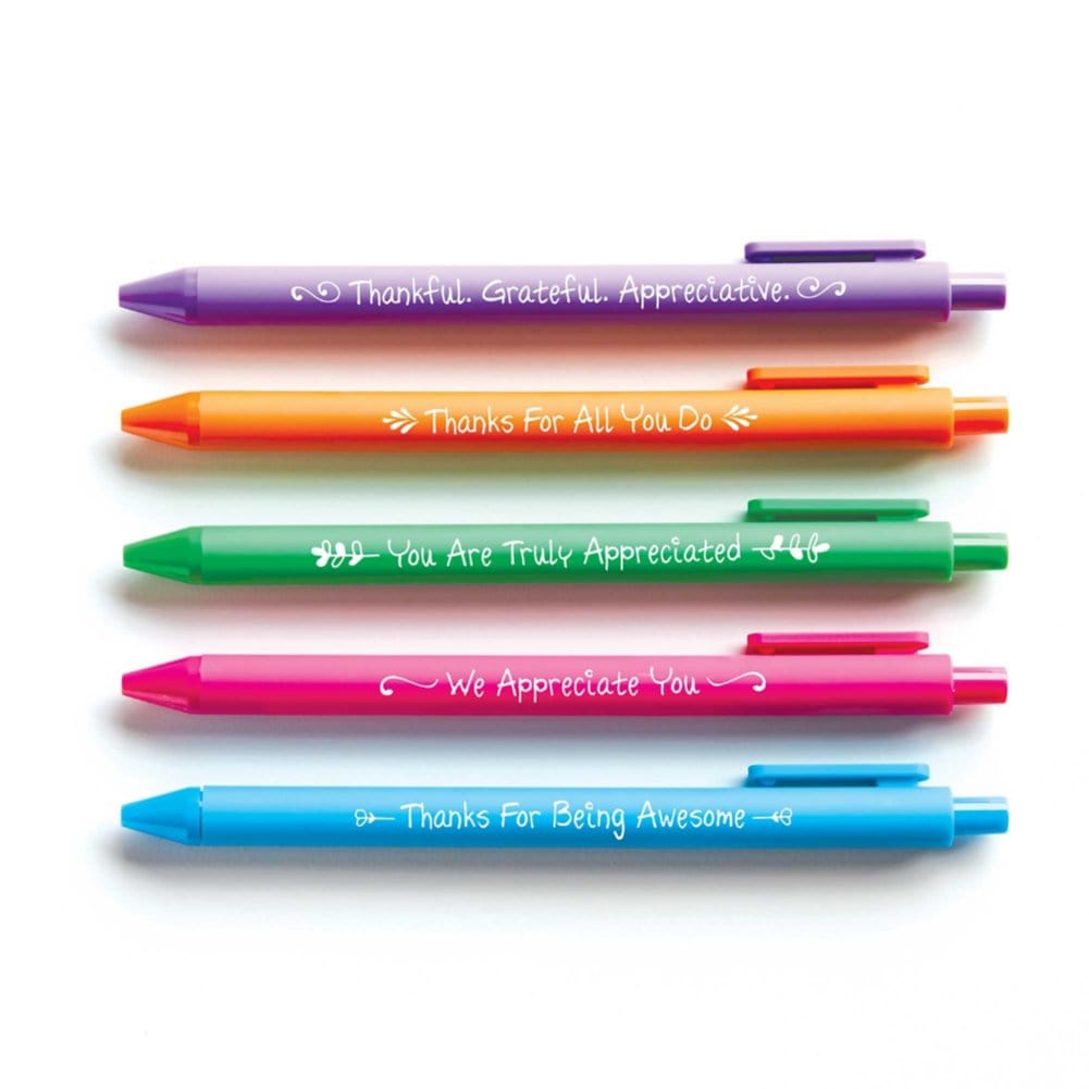 Say it with a Pen, Colorful Pens with Sayings