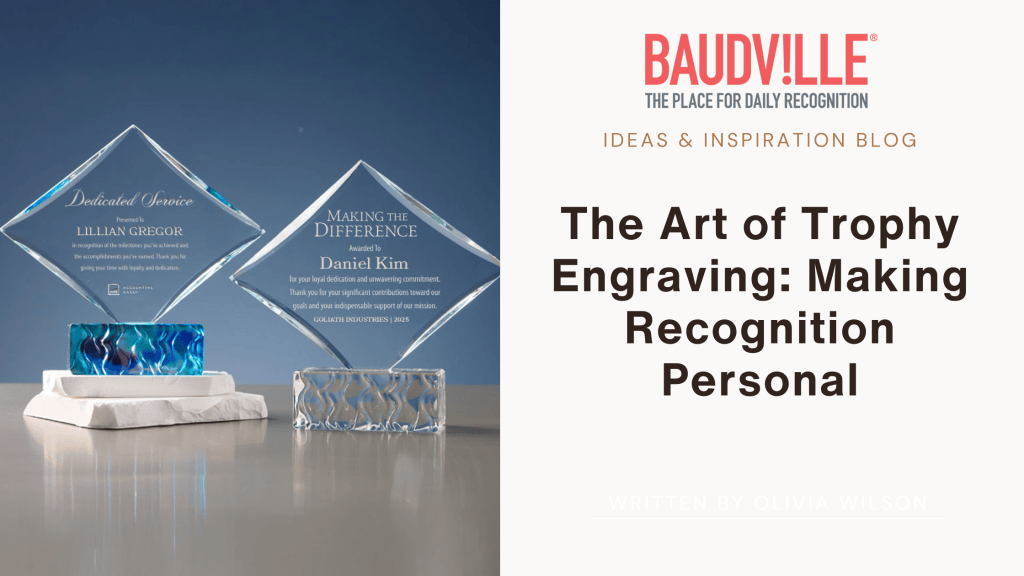The Art of Trophy Engraving: Making Recognition Personal