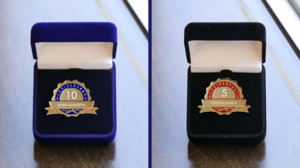 Personalized Lapel Pins for Milestones: Celebrating Your Team's Achievements