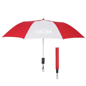 Add Your Logo: 44" Large Arc Umbrella