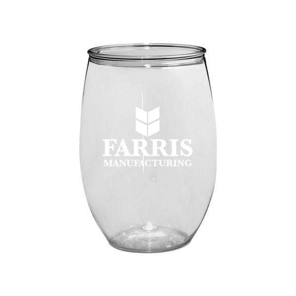 Add Your Logo: Picnic Perfect Stemless Wine Glass