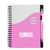 Add Your Logo: Color Wave Notebook