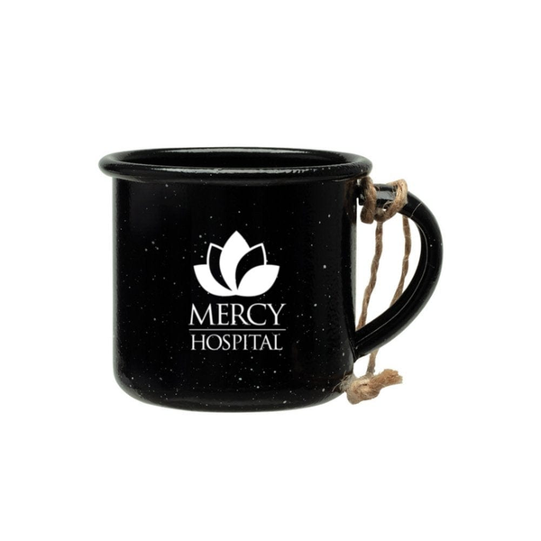 Add Your Logo: Mini Campfire Mug Ornament