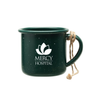 Add Your Logo: Mini Campfire Mug Ornament