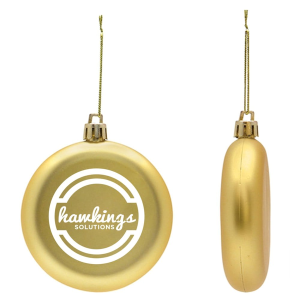 Add Your Logo: Shatterproof Classic Ornament