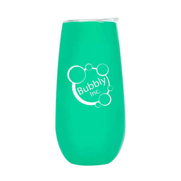 Add Your Logo: Cheers to You Champagne Flute