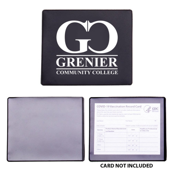 Add Your Logo:  Vaccination Card Holder